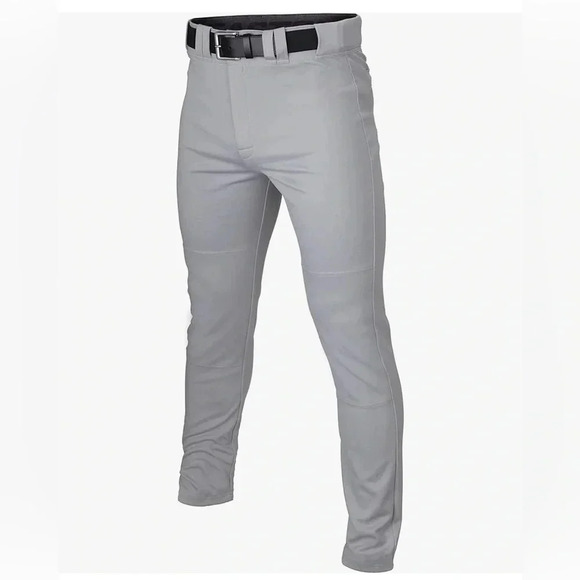 Easton Men’s Baseball Pants Straight leg Light Gray Size Large New with Tags - Picture 1 of 11